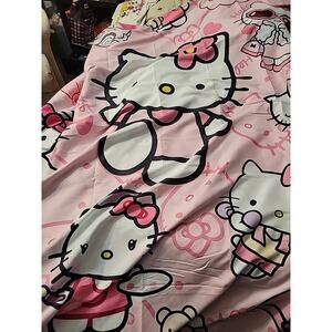 Hello Kitty HK New Twin Size DUVET COVER & 2 Pillowcases Shams NEW